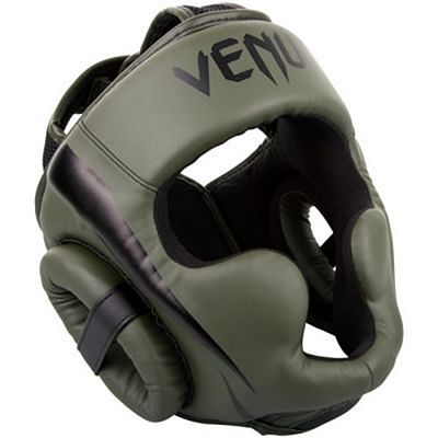 Venum Elite Headgear Verde-Negro