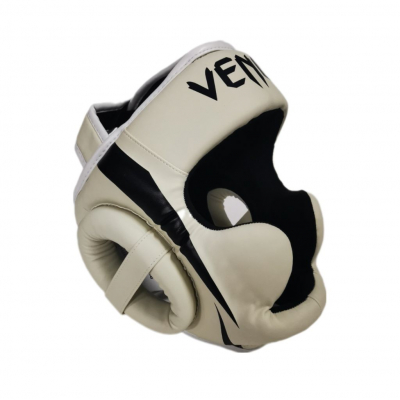 Venum Elite Headgear Bianco-Nero