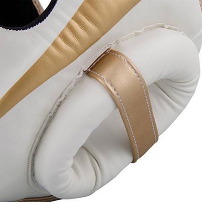 Venum Elite Headgear White-Gold