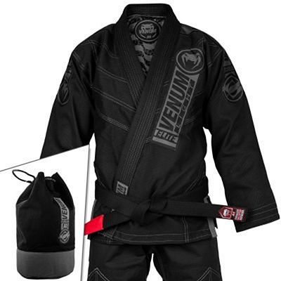 Venum Elite Light 2.0 BJJ Gi Nero-Nero