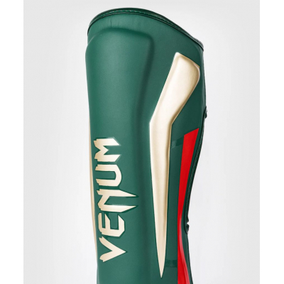 Venum Elite Shin Guards Verde