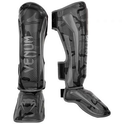 Venum Elite Shin Guards Grå-Camo