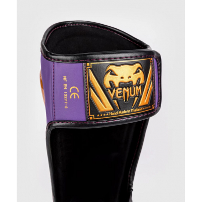 Venum Elite Shin Guards Morado