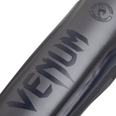 Venum Elite Standup Shinguards Grey-Grey