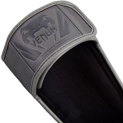 Venum Elite Standup Shinguards Grey-Grey