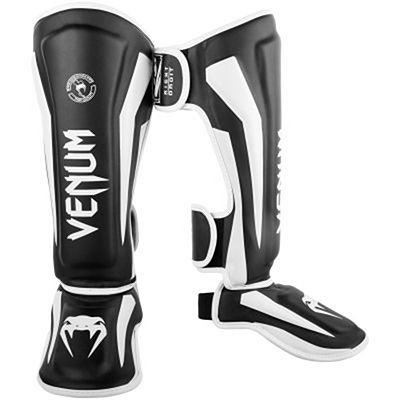 Venum Elite Standup Shinguards Noir-Blanc