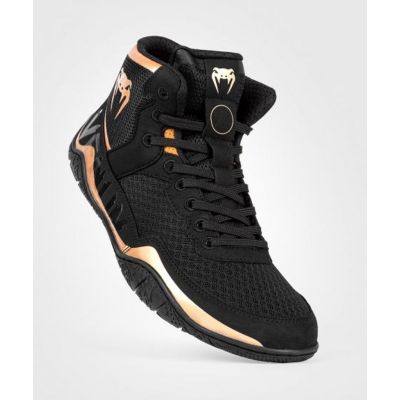 Venum Elite Wrestling Shoes Preto-Dourado