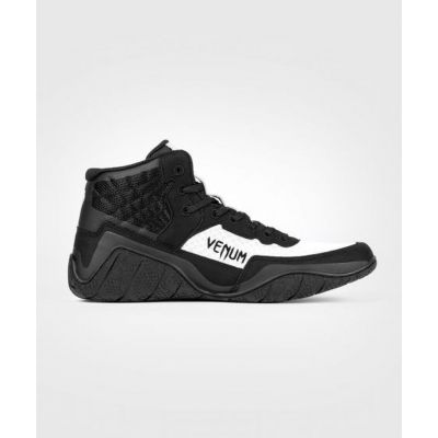 Venum Elite Wrestling Shoes Nero-Bianco