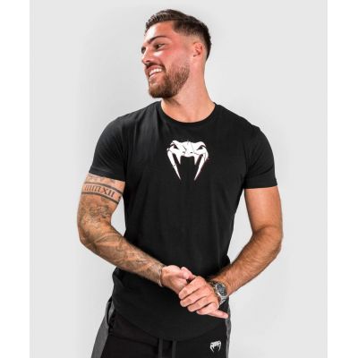 Venum Exploding T-Shirt Preto-Branco