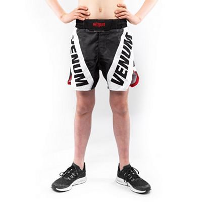 Venum Fightshorts Bandit For Kids Preto-Cinza