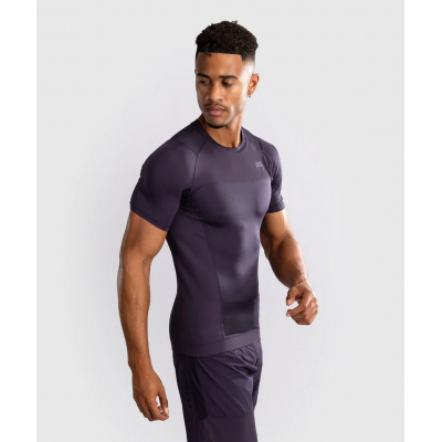 Venum G-Fit Air Mens Short Sleeve Rashguard Morado