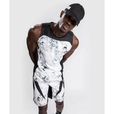 Venum G-Fit Marble Dry Tech Tank Top Bianco-Nero