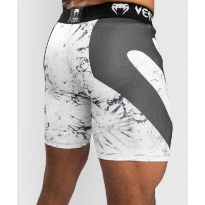 Venum G-Fit Marble Vale Tudo Short Blanc-Noir