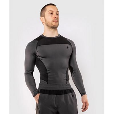 Venum G-Fit Rashguard LS Grå-Svart