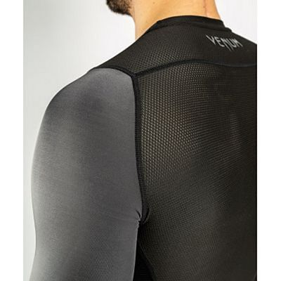 Venum G-Fit Rashguard LS Cinza-Preto