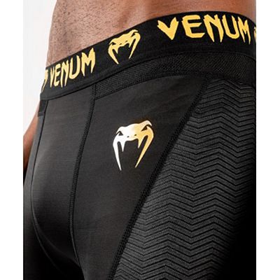 Venum G-Fit Spats Preto-Dourado