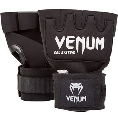 Venum Gel Kontact Glove Wraps Nero