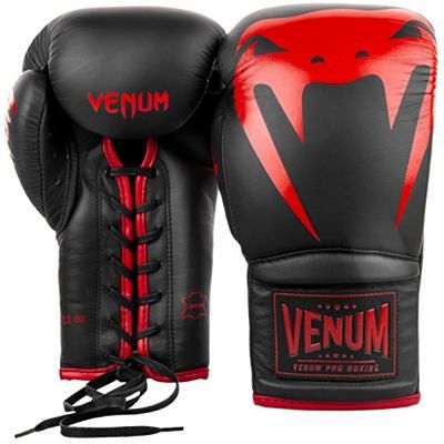 Venum Giant 2.0 Pro Boxing Gloves With Laces Negro-Rojo