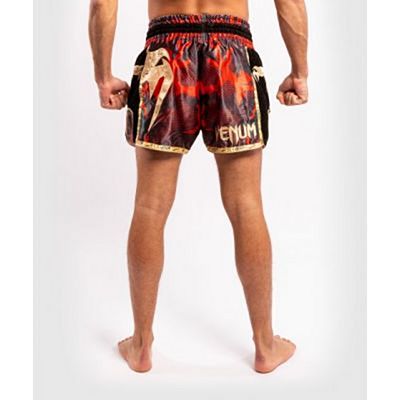 Venum Giant Camo Muay Thai Shorts Rouge-Or