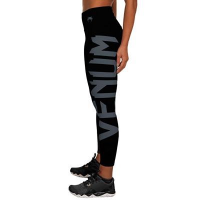 Venum Giant Leggings For Women Preto-Cinza