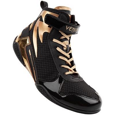 Venum Giant Low Boxing Shoes Negro-Oro