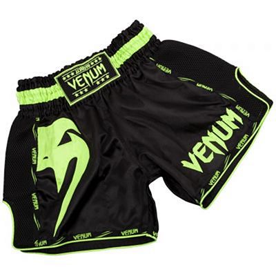 Venum Giant Muay Thai Shorts Negro-Amarillo