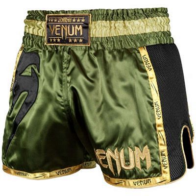 Venum Giant Muay Thai Shorts Grön-Gold