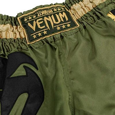 Venum Giant Muay Thai Shorts Verde-Oro