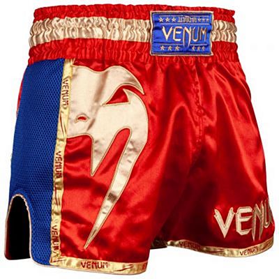 Venum Giant Muay Thai Shorts Rojo-Oro