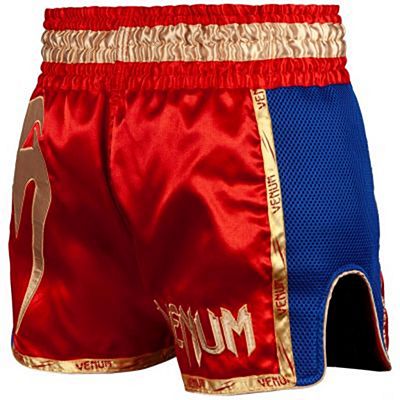 Venum Giant Muay Thai Shorts Rojo-Oro