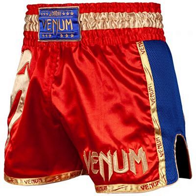 Venum Giant Muay Thai Shorts Red-Gold