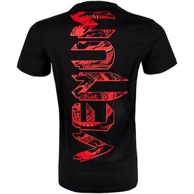 Venum Giant X Dragon T-shirt Preto-Vermelho