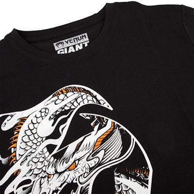 Venum Giant X Dragon T-shirt Nero-Bianco