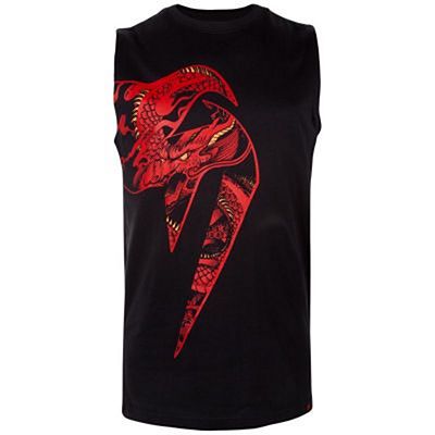 Venum Giant X Dragon Tank Top Negro-Rojo