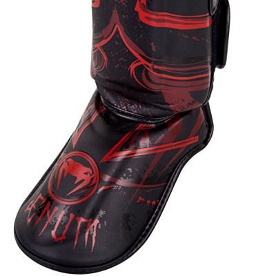 Venum Gladiator 3.0 Shinguards Noir-Rouge