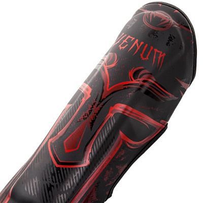 Venum Gladiator 3.0 Shinguards Noir-Rouge