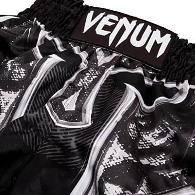 Venum Gladiator 3.0 Muay Thai Shorts Schwarz-weiß