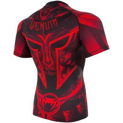 Venum Gladiator 3.0 Rashguard-Short Sleeves Rouge-Noir