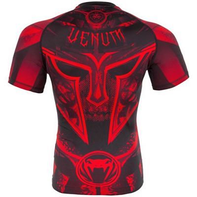 Venum Gladiator 3.0 Rashguard-Short Sleeves Rosso-Nero