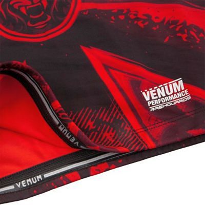 Venum Gladiator 3.0 Rashguard-Short Sleeves Rouge-Noir