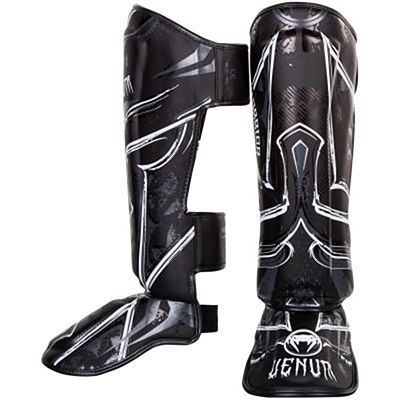 Venum Gladiator 3.0 Shinguards Negro-Blanco