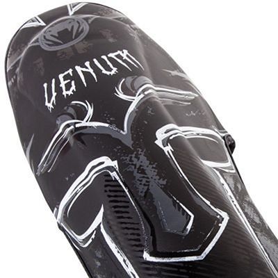 Venum Gladiator 3.0 Shinguards Preto-Branco