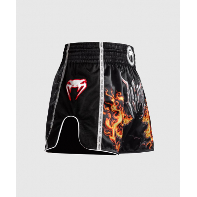Venum Gladiator 5.0 Muay Thai Shorts Negro-Naranja