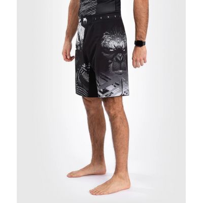 Venum Gorilla Jungle Fightshort Schwarz-weiß