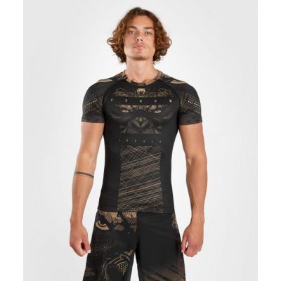 Venum Gorilla Jungle Rashguard Short Sleeves Svart-Gold