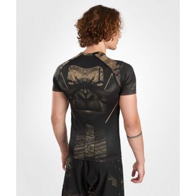 Venum Gorilla Jungle Rashguard Short Sleeves Noir-Or