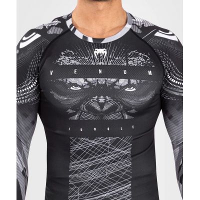 Venum Gorilla Jungle Rashguards Long Sleeves Noir-Blanc