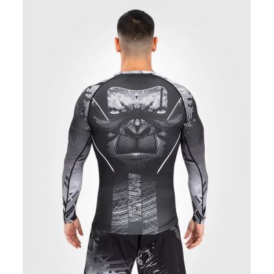 Venum Gorilla Jungle Rashguards Long Sleeves Noir-Blanc