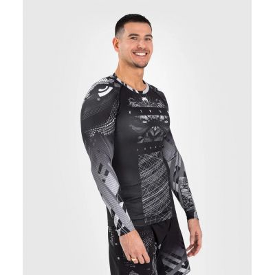 Venum Gorilla Jungle Rashguards Long Sleeves Noir-Blanc