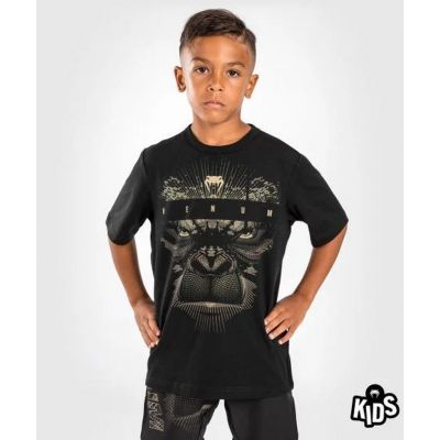 Venum Gorilla Jungle T-Shirt For Kids Svart-Gold